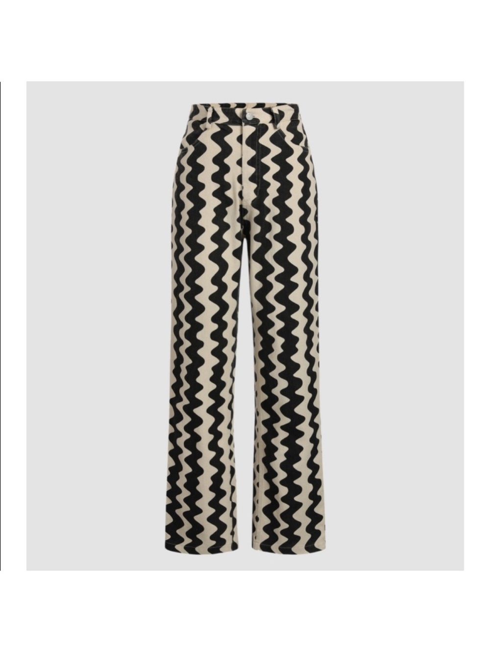 BNWT Cider Wavy Retro Straight Leg Jeans sz Medium
